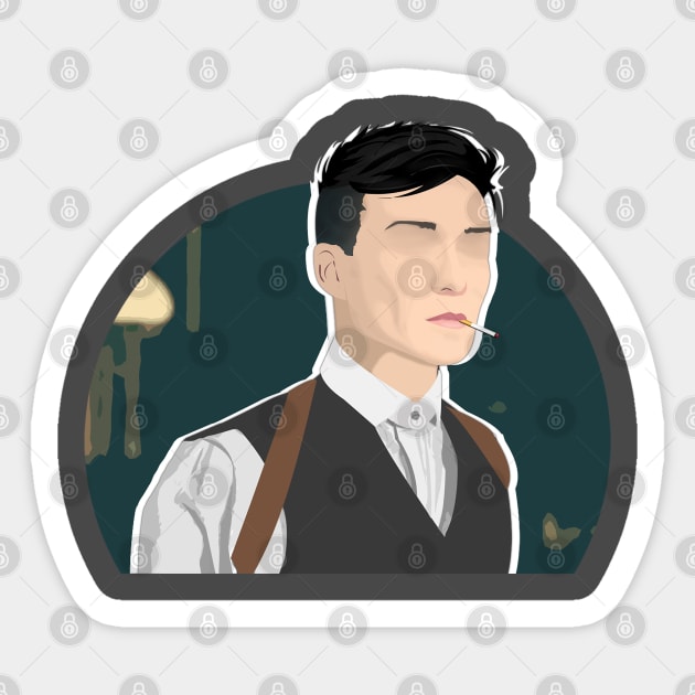 Peaky Blinders - Tommy Shelby Sticker by spunkbadran